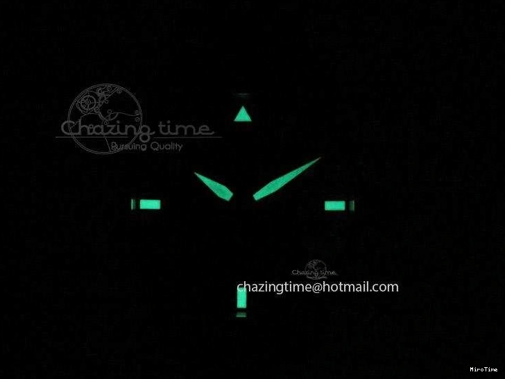 MIROTIME 0416 Mark XVII 1:1 MK Maker Best Edition SS Black Dial On Black Leather Strap A Sporty 7372